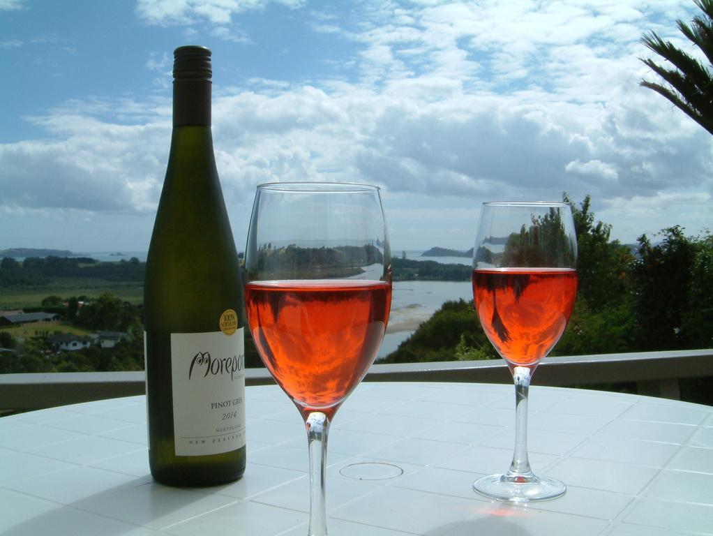 Baywaterviews Bed and Breakfast Haruru Rum bild